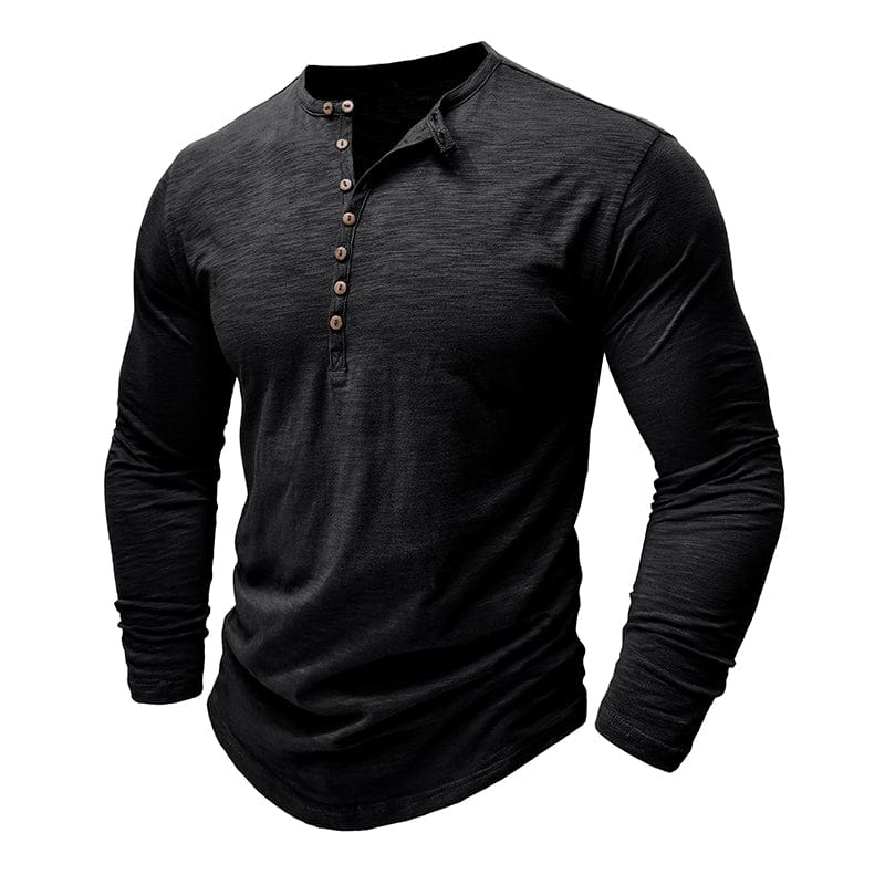 André Ferran Slub Jersey Henley