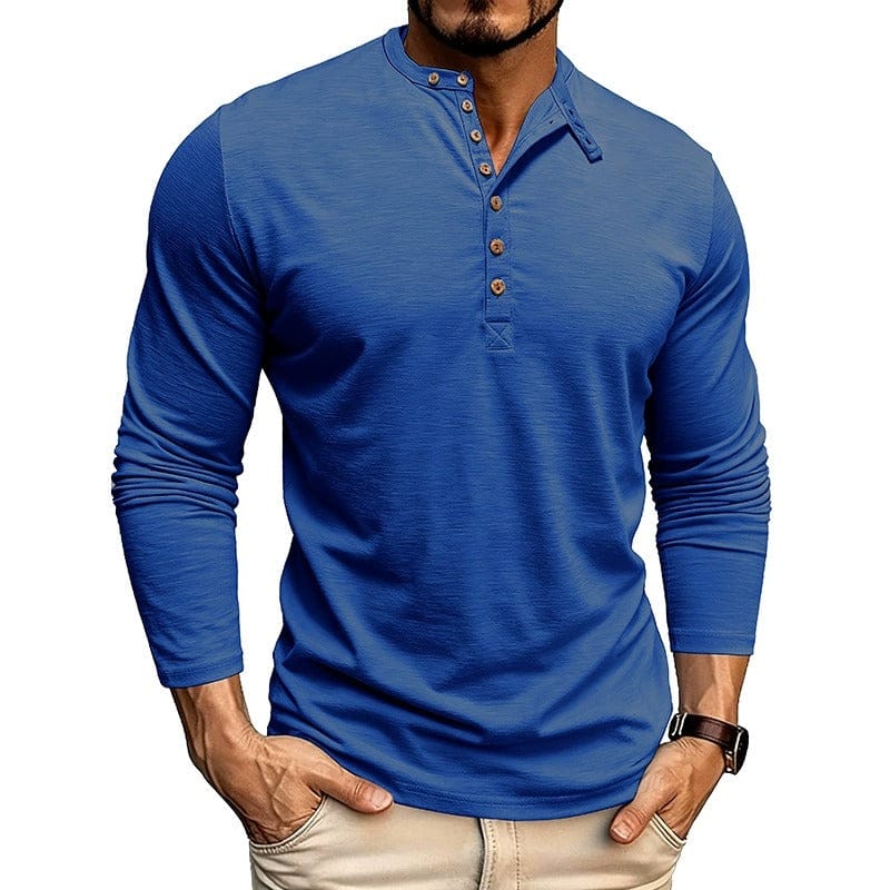 André Ferran Slub Jersey Henley