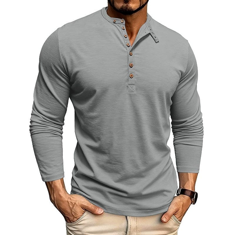 André Ferran Slub Jersey Henley