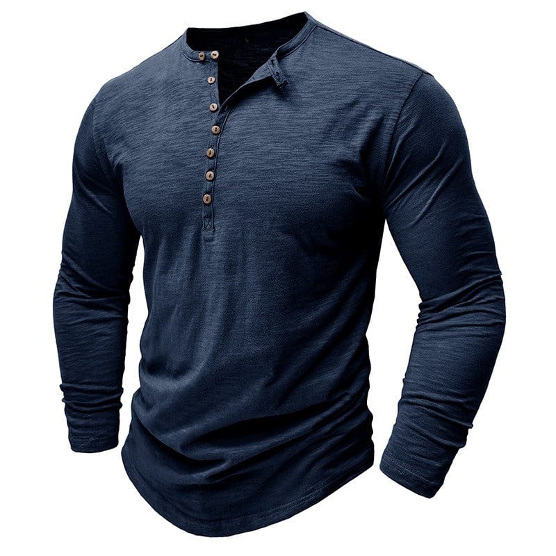 André Ferran Slub Jersey Henley