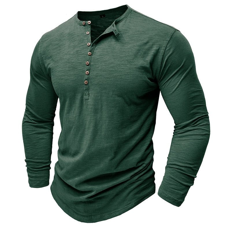 André Ferran Slub Jersey Henley